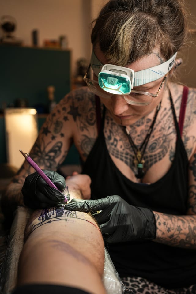 Dada Chi Handpoke Tattoo Ritual Zürich